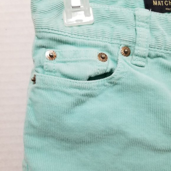 J.Crew pants 24 Matchstick Cord corduroy skinny straight stretch 00903 low rise - Picture 3 of 13